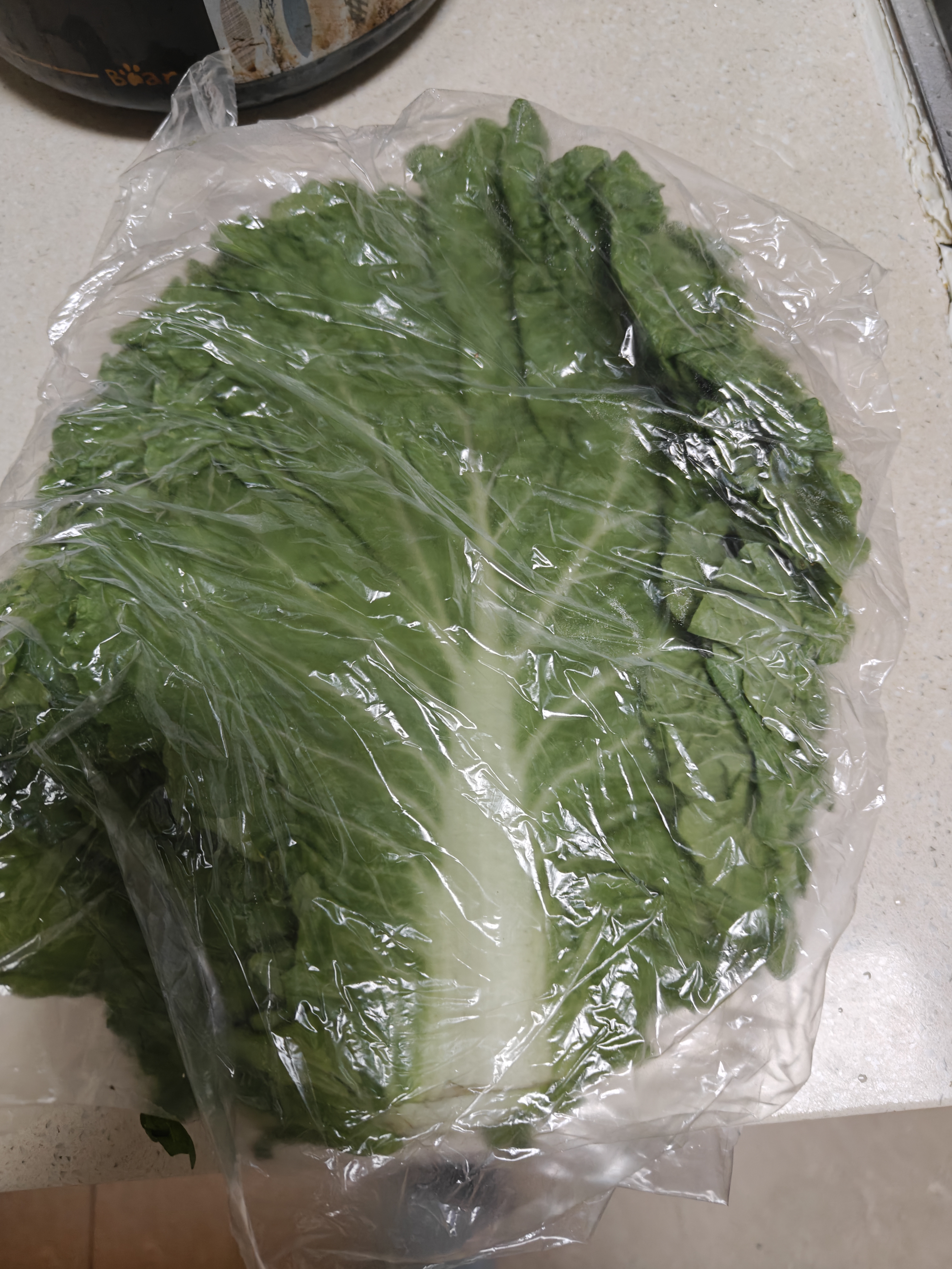 良知农哥【顺丰/JD】东北新鲜白菜叶饭包大白菜叶子打包 新鲜蔬菜 20片菜叶+酱 【顺丰/JD陆运】 实拍图