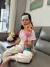 奇妙萌可闪耀流星魔法棒灯光音乐爱心萌可星女孩玩具生日礼物 实拍图