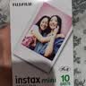 INSTAX富士instax立拍立得 mini相纸 白边双包20张+闪闪星钻边框贴 实拍图