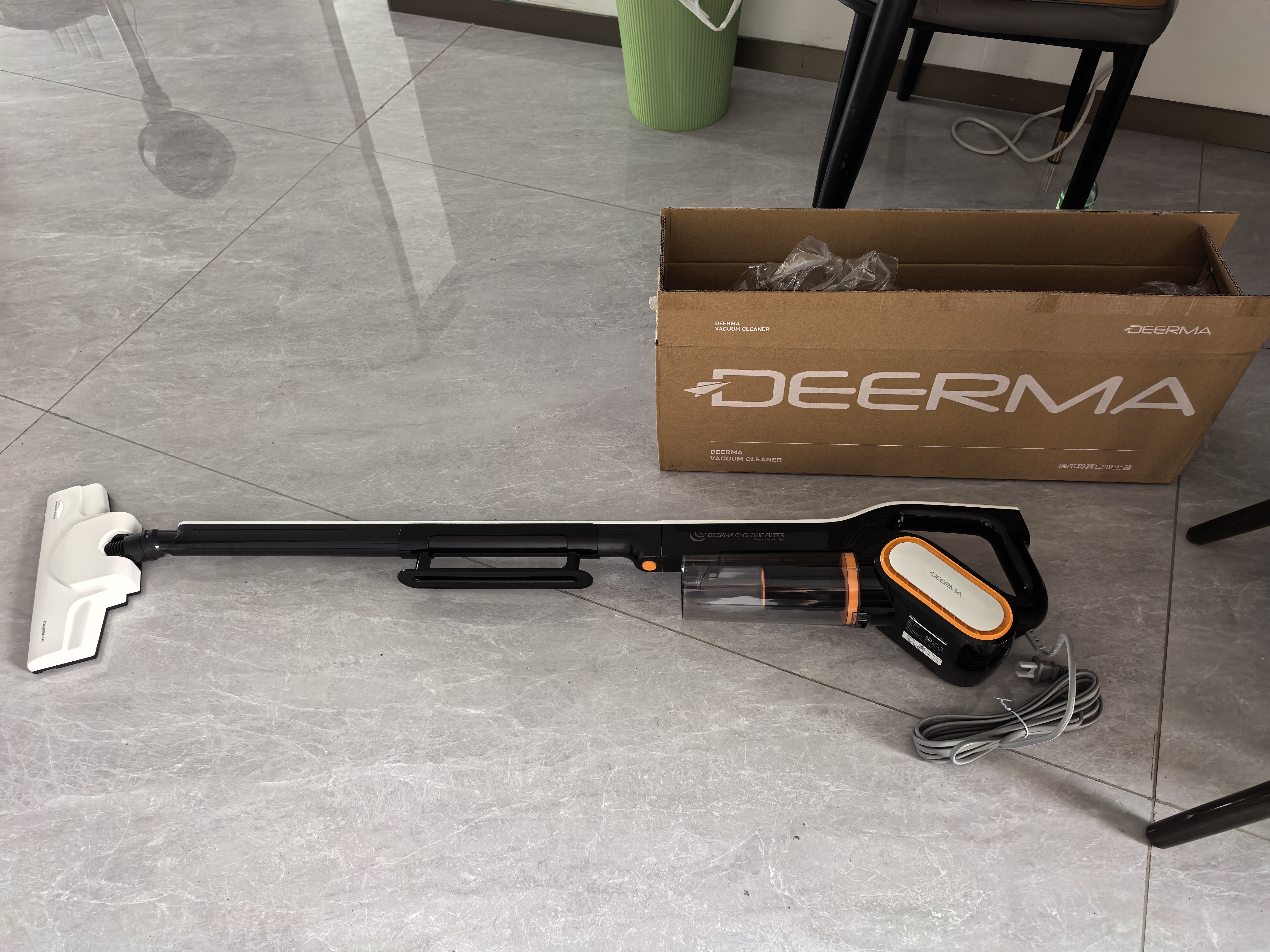 德尔玛（Deerma）【热销100万台】DX700pro家用吸尘器 20Kpa吸力地毯式两用小型强力大功率吸尘 宠物吸猫砂吸拼豆 实拍图