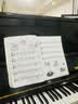 曼尔乐器乐谱夹 曲谱夹 60页A4资料乐谱夹 文件夹五线谱夹 钢琴谱夹黑色 实拍图