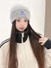 卡尔美（KELME）帽子男女秋冬季保暖户外滑雪毛线帽冷帽针织帽骑行防寒运动护耳帽 实拍图