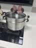 美厨（MAXCOOK）蒸锅 304不锈钢30cm单层蒸锅 加厚复合底燃气炉电磁炉通 实拍图