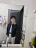 优衣库哈灵顿茄克男装女装/外套夹克484610 487318 487318/69藏青色 S 实拍图