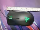 雷蛇（Razer）炼狱蝰蛇标准版有线鼠标 人体工学 电竞游戏 右手通用型 吃鸡/LOL/CSGO游戏鼠标 黑色 实拍图