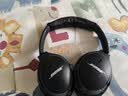 鹏谷适用于bose qc35头梁套二代耳罩博士qc45耳机罩原配耳机套柔软海绵降噪25通用配件魔术贴款-黑色 实拍图