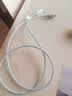 ANKER安克套装20W苹果充电器蓝+C-C快充数据线0.9米蓝 实拍图