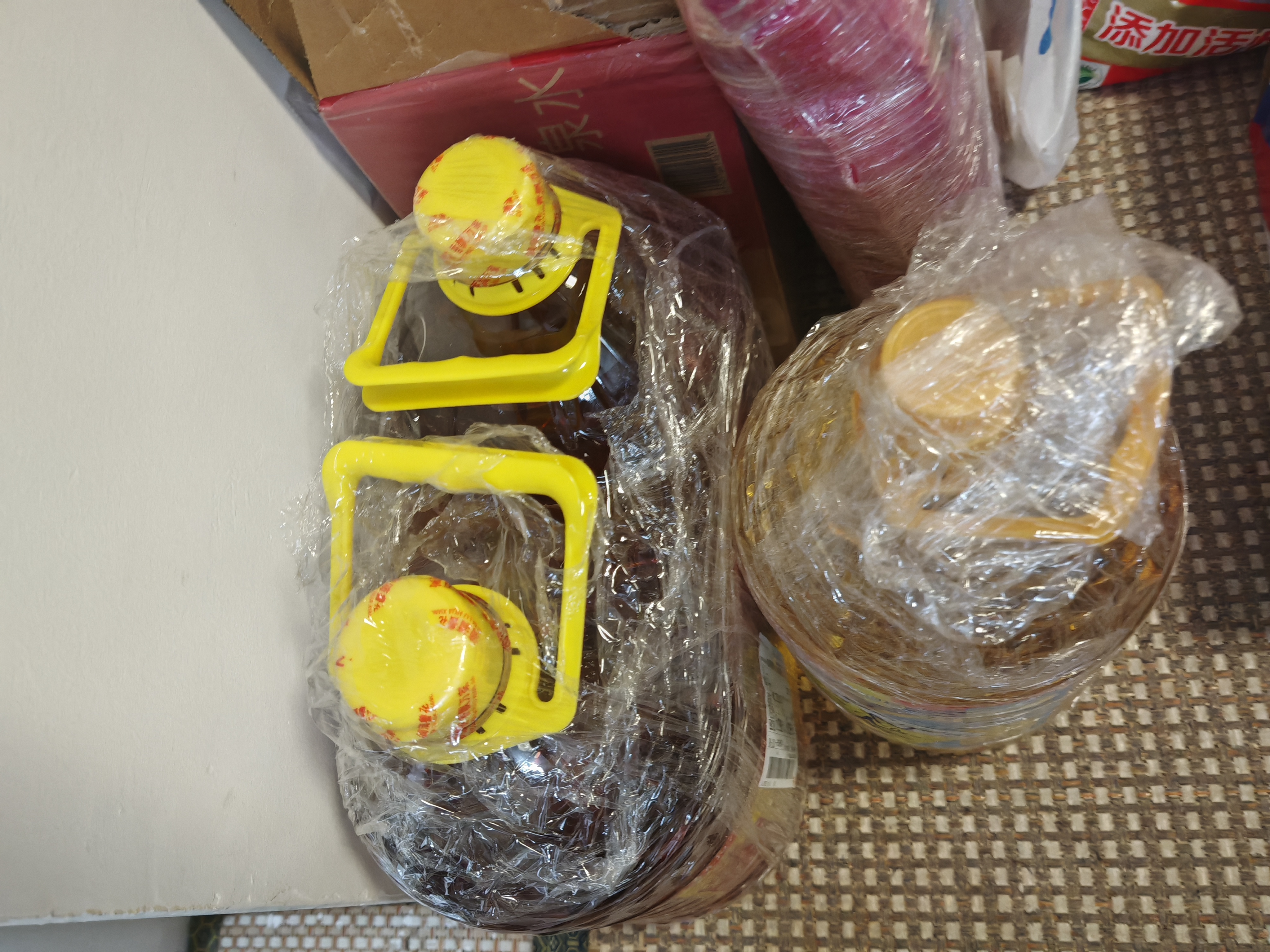 鲁花 【保真花生油】食用油5S物理压榨一级花生油6.09L香飘万家系列 实拍图