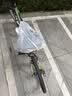大行（DAHON）自行车锁五位密码锁通用公路车山地车锁防盗自行车锁 黑色【带锁架】 实拍图