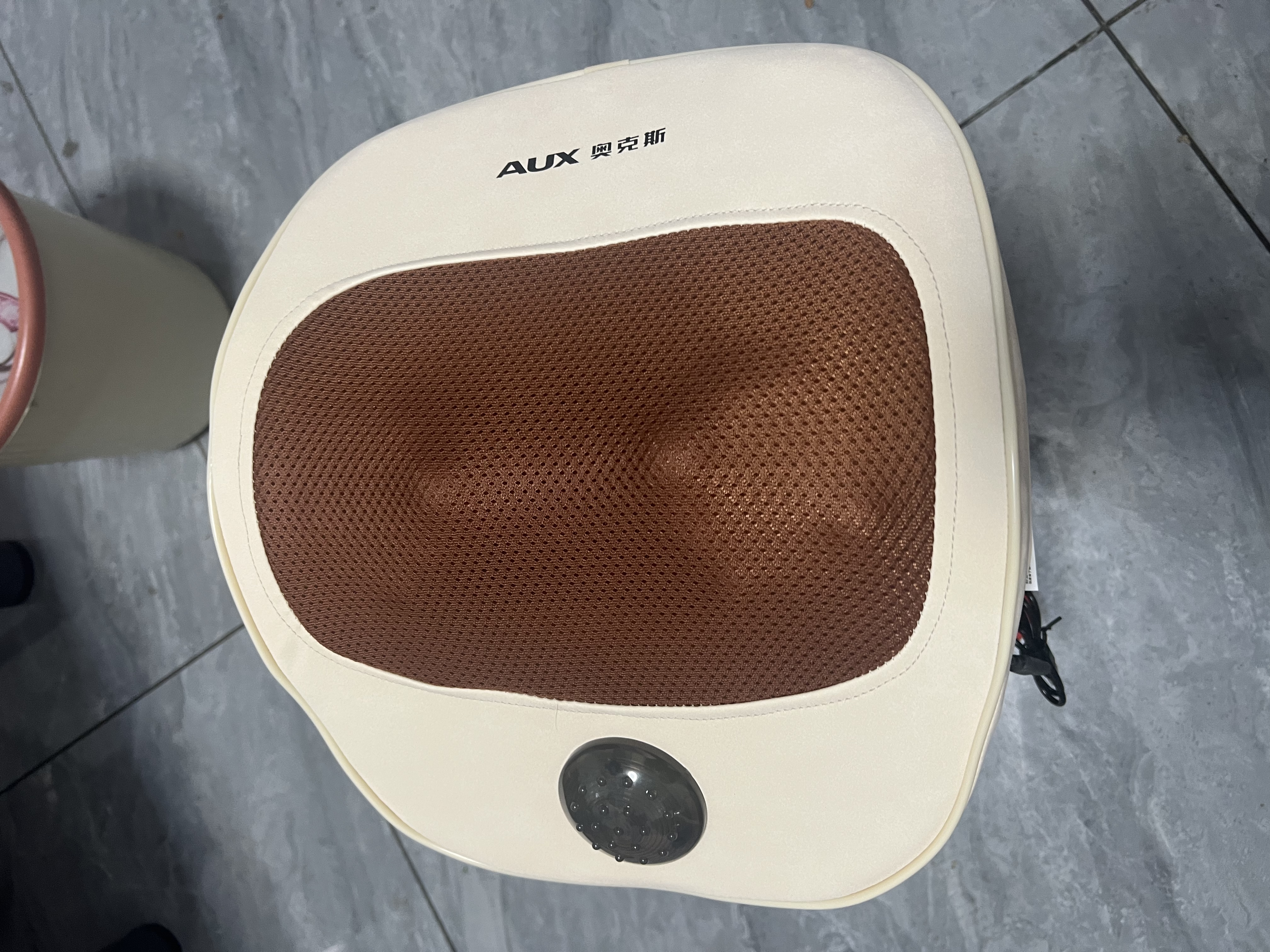 奥克斯（AUX）颈椎按摩仪按摩枕肩颈按摩器疏通经络腰背部按摩仪全身实用 中秋礼品送父母生日礼送男女友 【充电款巅峰】升级5模式4档力+澎湃电机+超能续航 2026全新升级【仿真人揉捏TOP】丝滑不卡顿 实拍图
