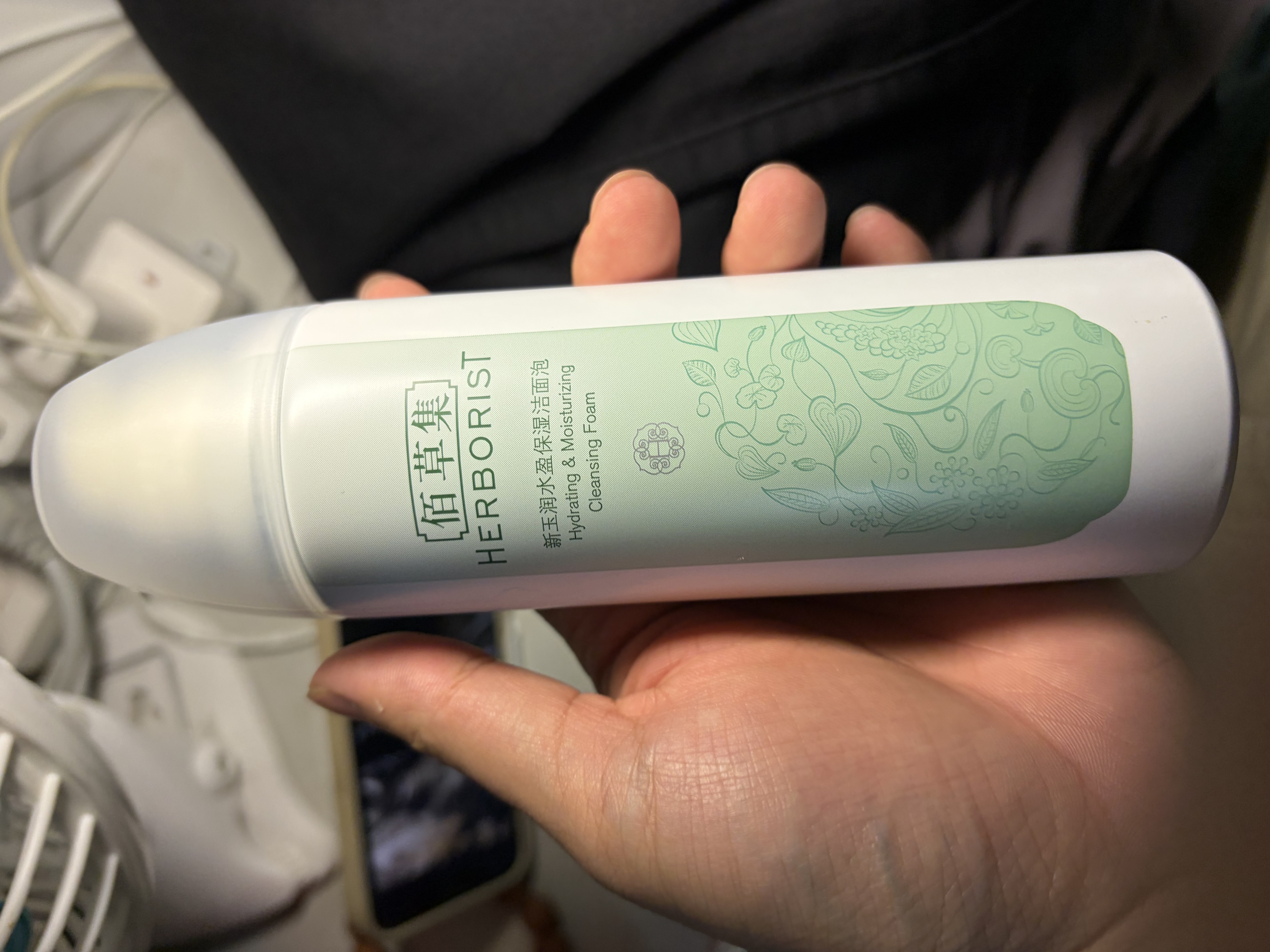 佰草集（HERBORIST）新玉润保湿洁面泡 150ml 实拍图