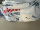 贝亲（Pigeon）新生婴儿手口湿巾亲肤加厚手口屁屁专用湿纸巾 100抽*6包 PL347 实拍图