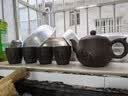 紫砂壶家用泡茶壶茶杯大容量单个功夫茶具大号主人品茗杯一壶四杯 紫砂将军壶一壶四杯【海纳百川】 实拍图