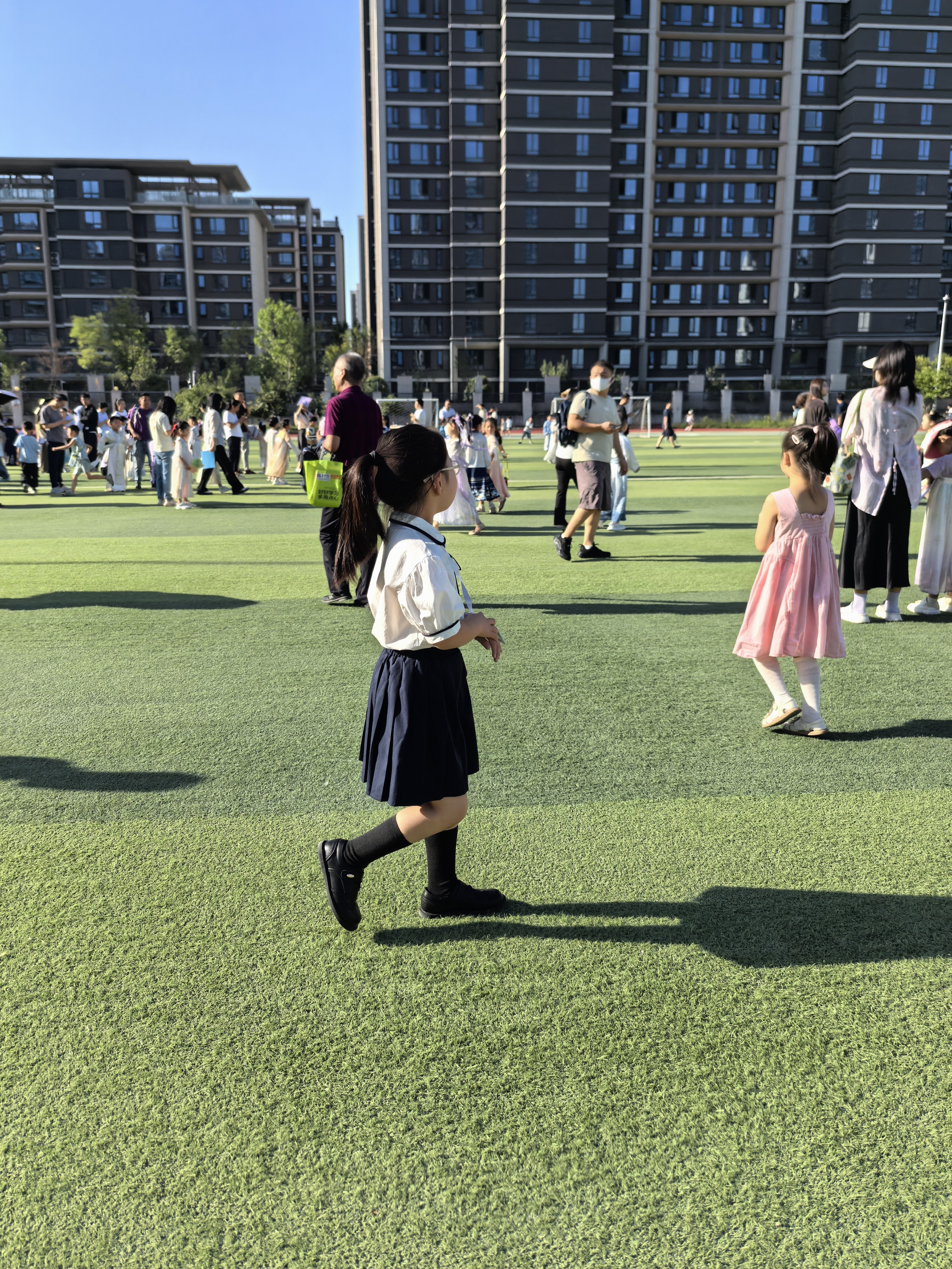 斯纳菲儿童皮鞋秋季小女孩百搭简约单鞋女童软底休闲公主鞋 答腊黑33 实拍图