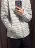 迪卡侬（DECATHLON）短款羽绒服轻薄薄外套户外运动保暖内胆排骨羽绒服TREK100 男款-冰川灰-立领 XL 实拍图