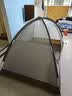 牧高笛（MOBIGARDEN）冷山2帐篷 户外露营徒步防风防雨双人帐篷 MZ093005 晨雾白 实拍图