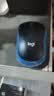 罗技（Logitech）M185鼠标 无线鼠标 办公鼠标 对称鼠标 黑色蓝边 带无线2.4G接收器 实拍图