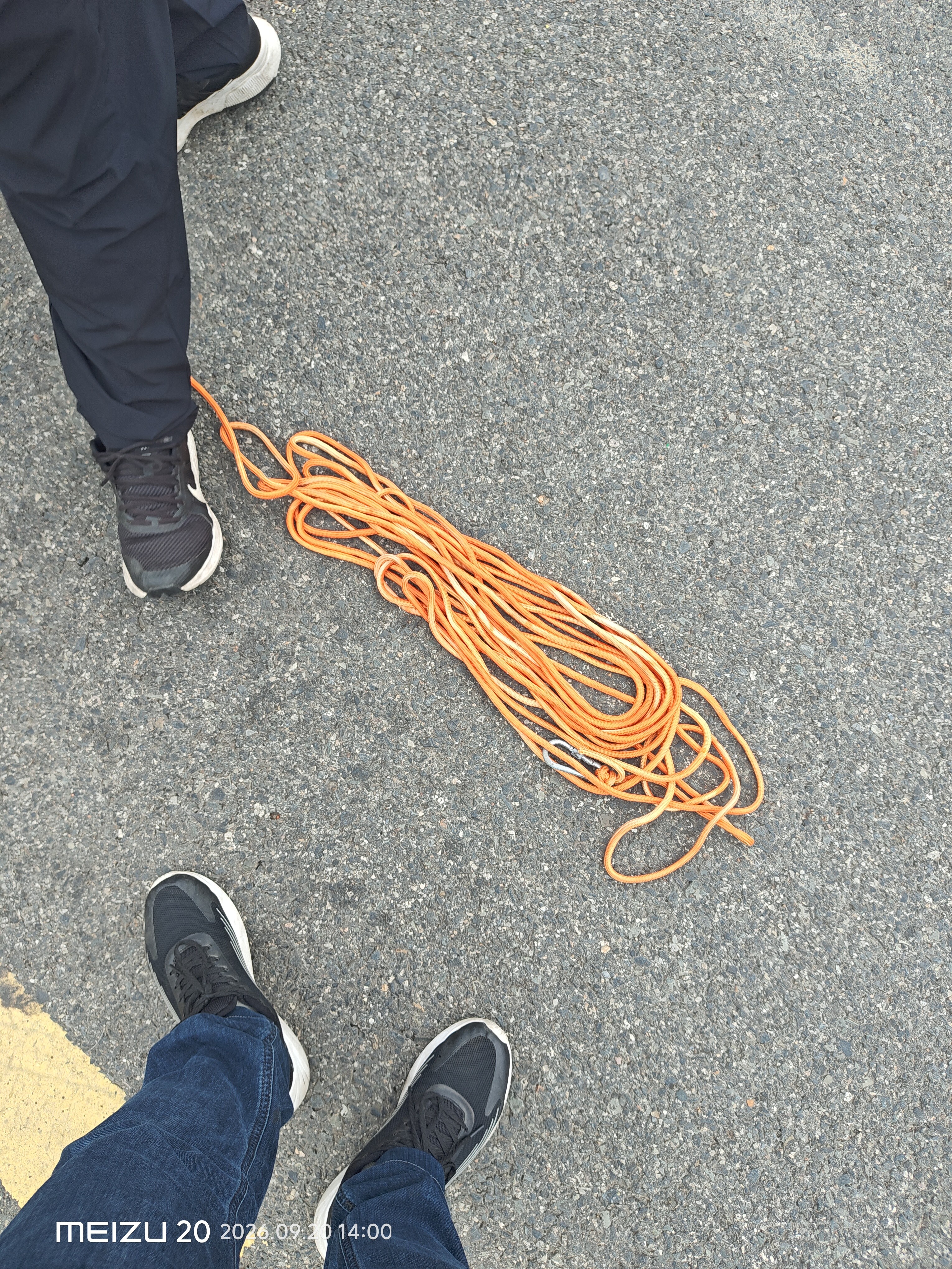 坎乐安全绳橘色丙纶绳子高空防坠落辅助绳应急救援漂浮绳晾衣绳 实拍图