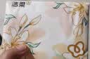 洁柔抽纸 繁花系列3层100抽*40包 可湿水面巾纸 柔韧纸巾卫生纸 整箱 实拍图
