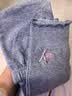 贝瑞加（Babyprints）女童打底裤儿童裤子女宝宝弹力长裤女孩春秋底裤木耳边 灰130 实拍图