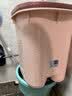 福爱家大号加深36cm泡脚桶洗脚桶洗脚盆足浴盆桶泡脚盆提水桶粉色 实拍图