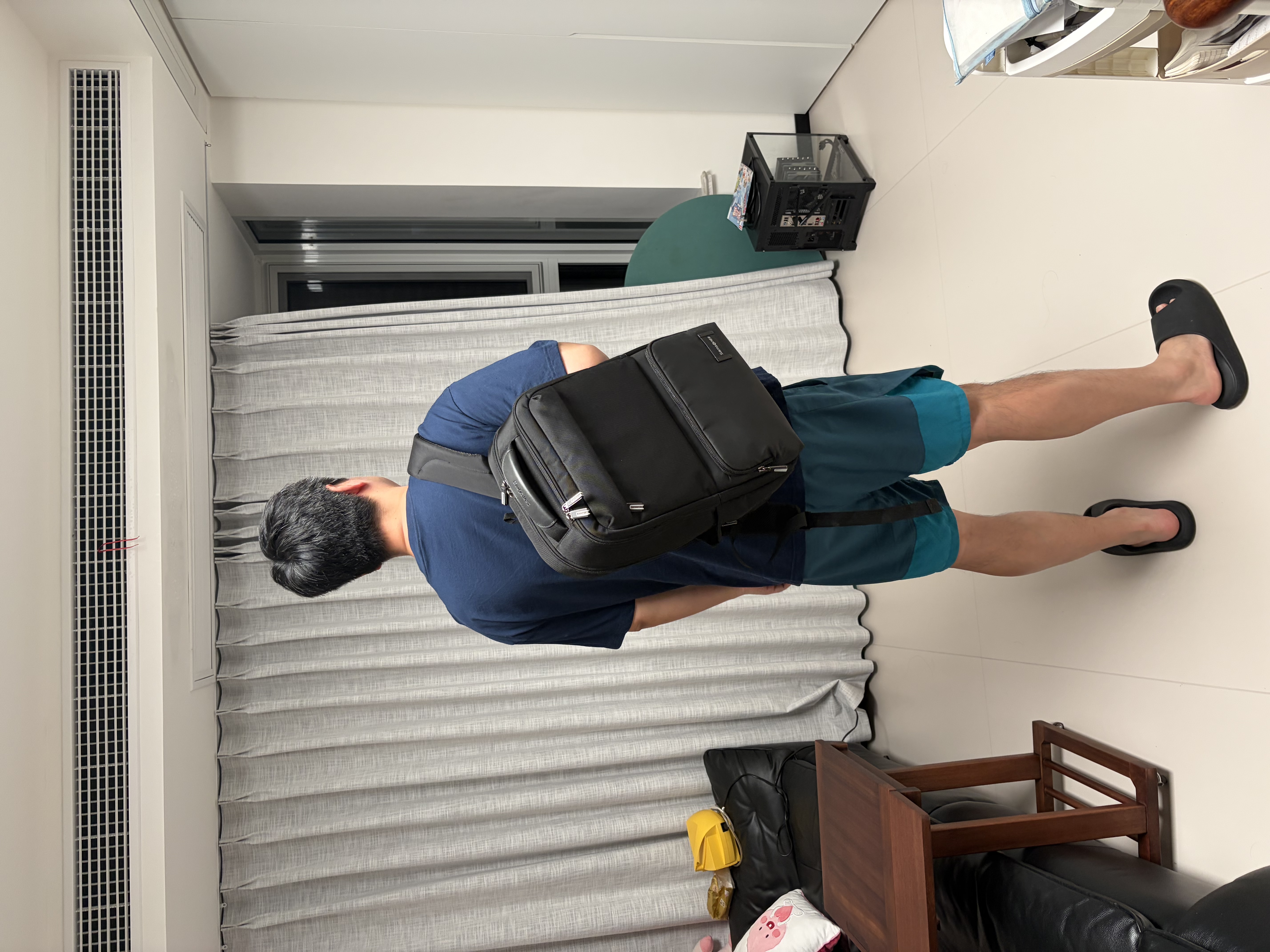 新秀丽双肩包电脑包男16英寸大容量背包书包商务出差旅行包送人 礼盒装 实拍图