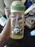 膳魔师（THERMOS）儿童水杯tritan吸管杯小学生6-12岁上学专用水壶420ml黄 实拍图