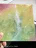 NVV双面星空水彩折纸加厚15*15cm千纸鹤彩色手工折纸 学生益智趣味彩色剪纸儿童手折纸50张BQ-SC 实拍图