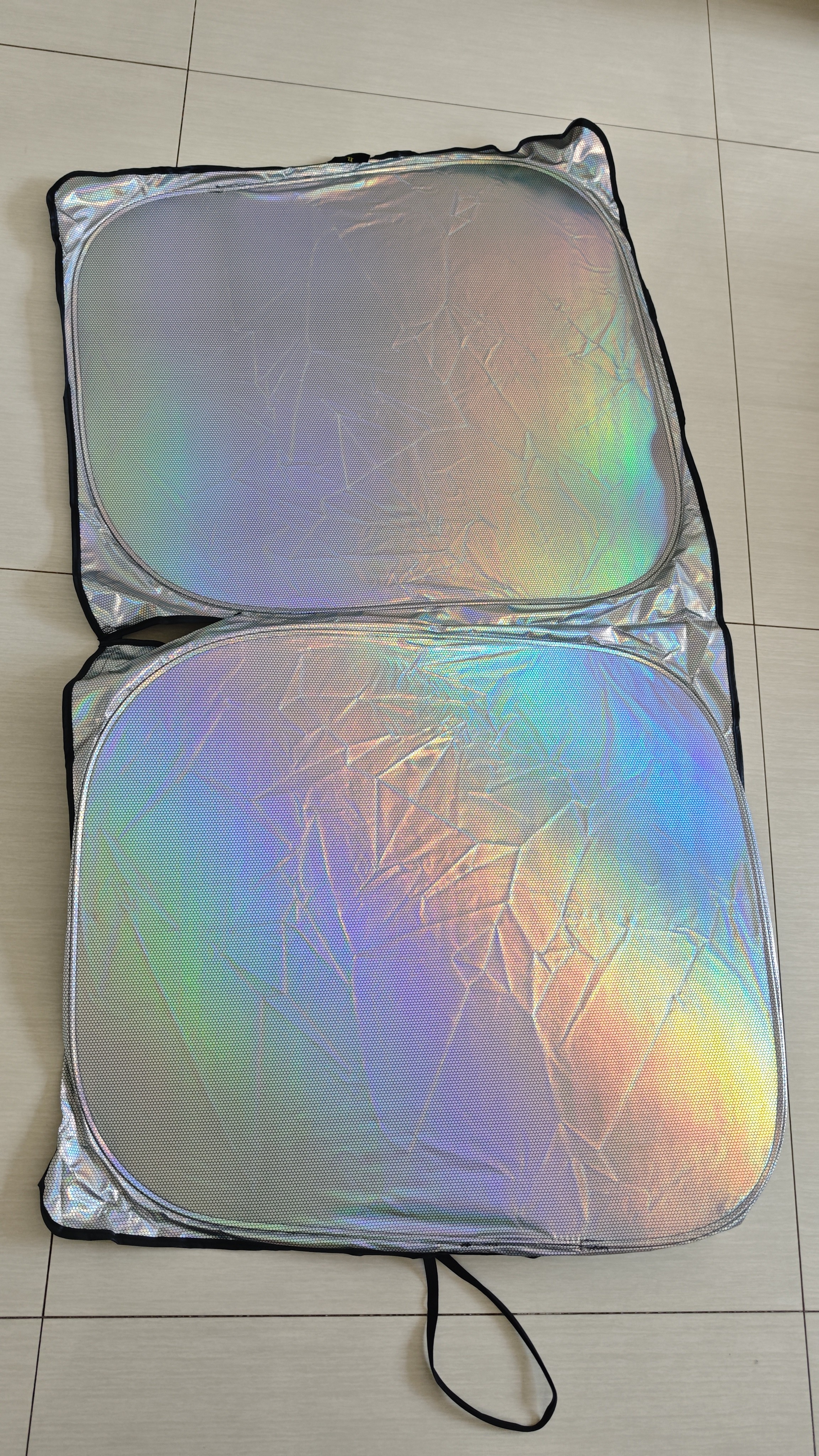 固特异（Goodyear）汽车遮阳挡前挡适用特斯拉车窗防晒隔热遮阳伞前挡风玻璃遮阳挡板 实拍图