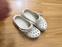 CROCS卡骆驰蜗轮洞洞鞋|208776 水泥灰-160 39(240mm)  实拍图