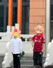 罗蒙女童长袖衬衫白色打底衬衣小学生幼儿园毕业校园服饰演出 蕾丝130 实拍图