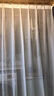 灵水绣简约风棉麻质感条纹窗帘窗纱客厅阳台白纱隔断纱帘成品加高定制 十字麻纱 定制挂钩式1米(联系客服) 实拍图