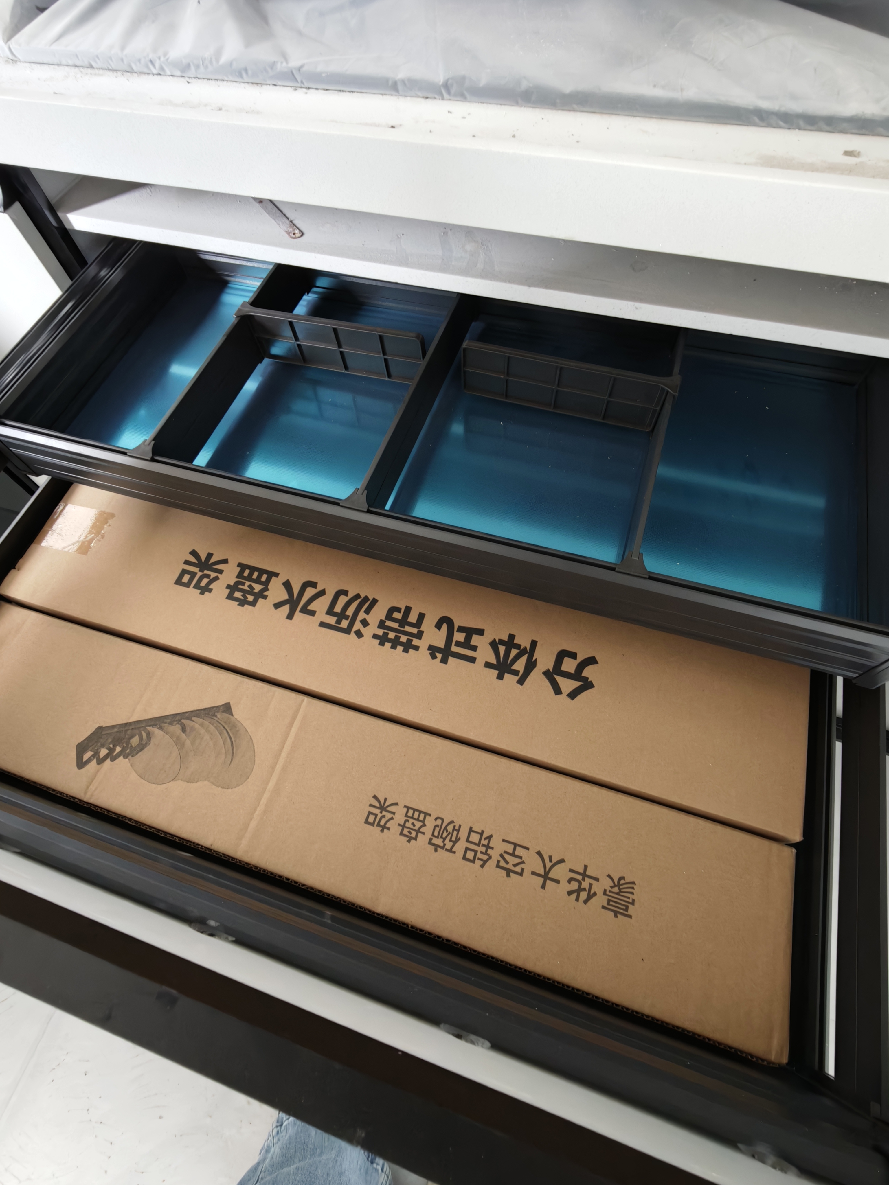 valdama威德玛拉篮橱柜厨房拉篮抽屉式太空铝合金碗篮抽中抽碗柜厨柜 全抽800柜体加深 (深度520mm) 实拍图
