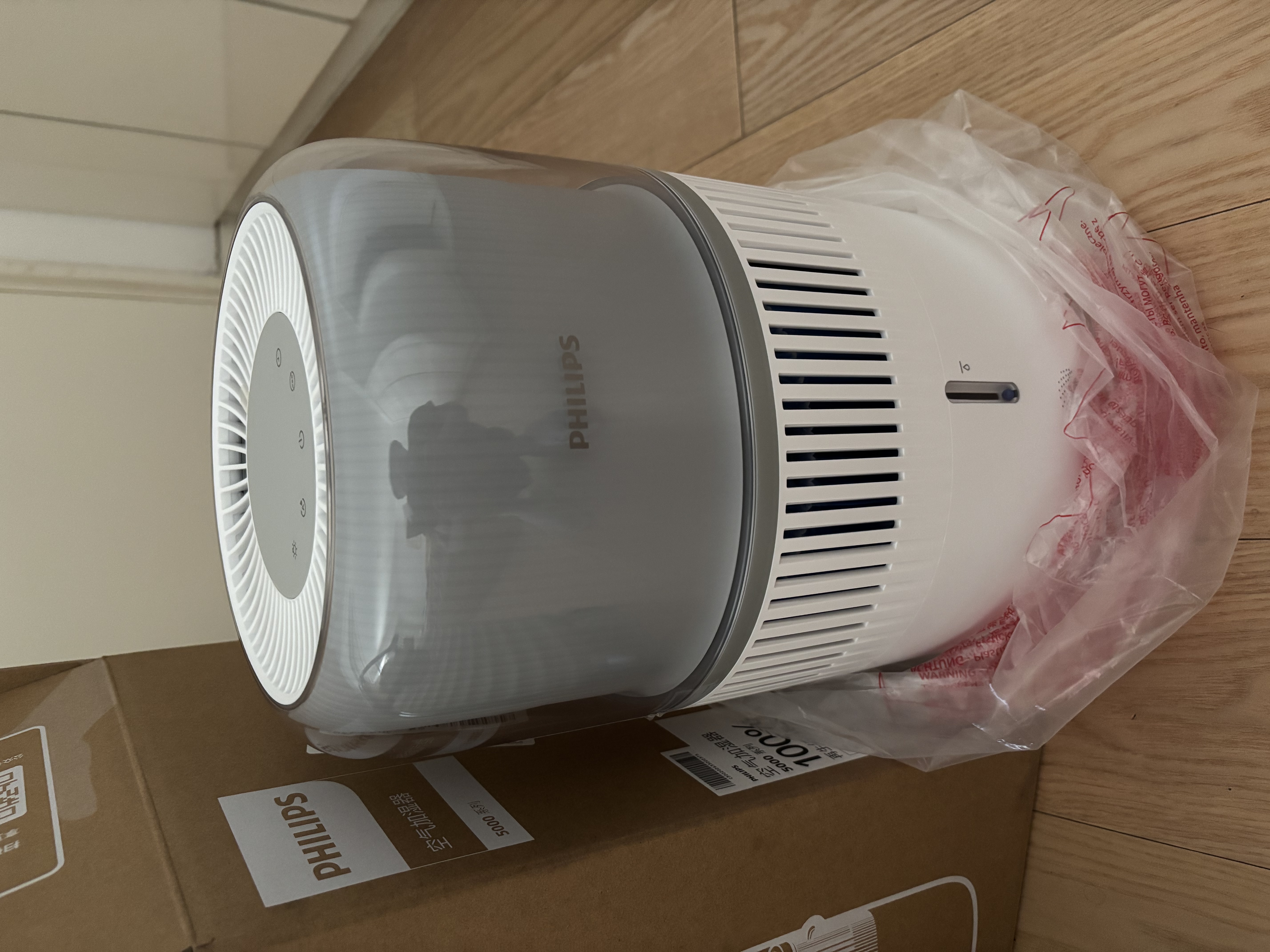 飞利浦（PHILIPS）加湿器家用卧室母婴专用静音除菌无雾空调加湿机鼻炎孕妇婴幼儿桌面大容量HU5710/10礼物 实拍图