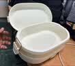 小熊（Bear）有钛电热饭盒 加热饭盒免注水 上班族办公室可插电加热饭盒 不锈钢电饭盒1L DFH-N10F6 实拍图