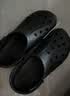 卡骆驰（CROCS）贝雅洞洞鞋男鞋女鞋轻便耐磨一脚蹬拖鞋休闲鞋百搭花园鞋|10126 黑色-001(含智必星) 43 (270mm) 实拍图