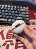 QCY C50S小耳球蓝牙耳机耳夹式AI翻译耳机不漏音骨传导概念碳纤维振膜通话降噪长续航 奶昔白 实拍图