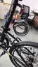 大行（DAHON）自行车锁五位密码锁通用公路车山地车锁防盗自行车锁 黑色【带锁架】 实拍图