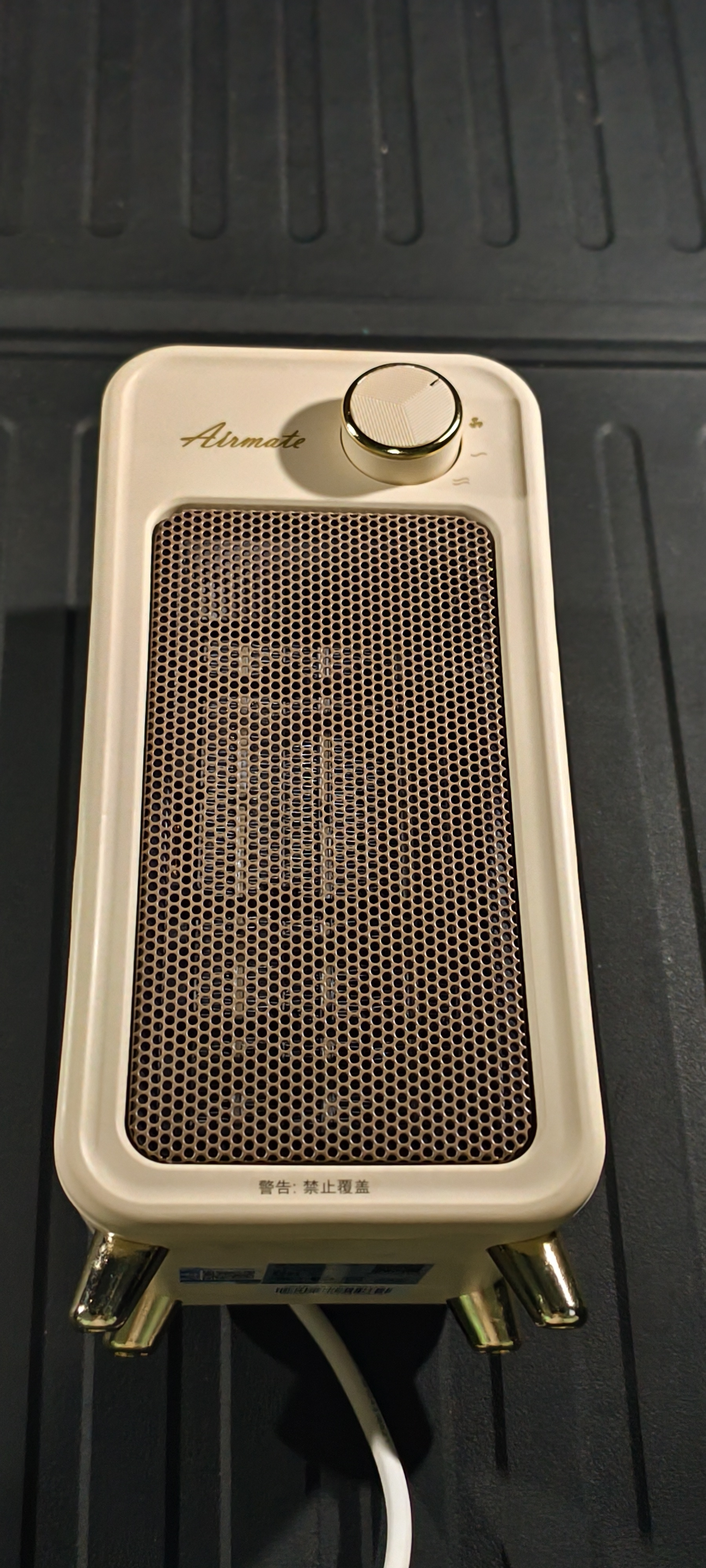 艾美特（AIRMATE）【即开即热】取暖器桌面暖风机小型热风机速热轻音节能家用卧室办公室桌下宿舍小太阳暖脚电暖器 实拍图