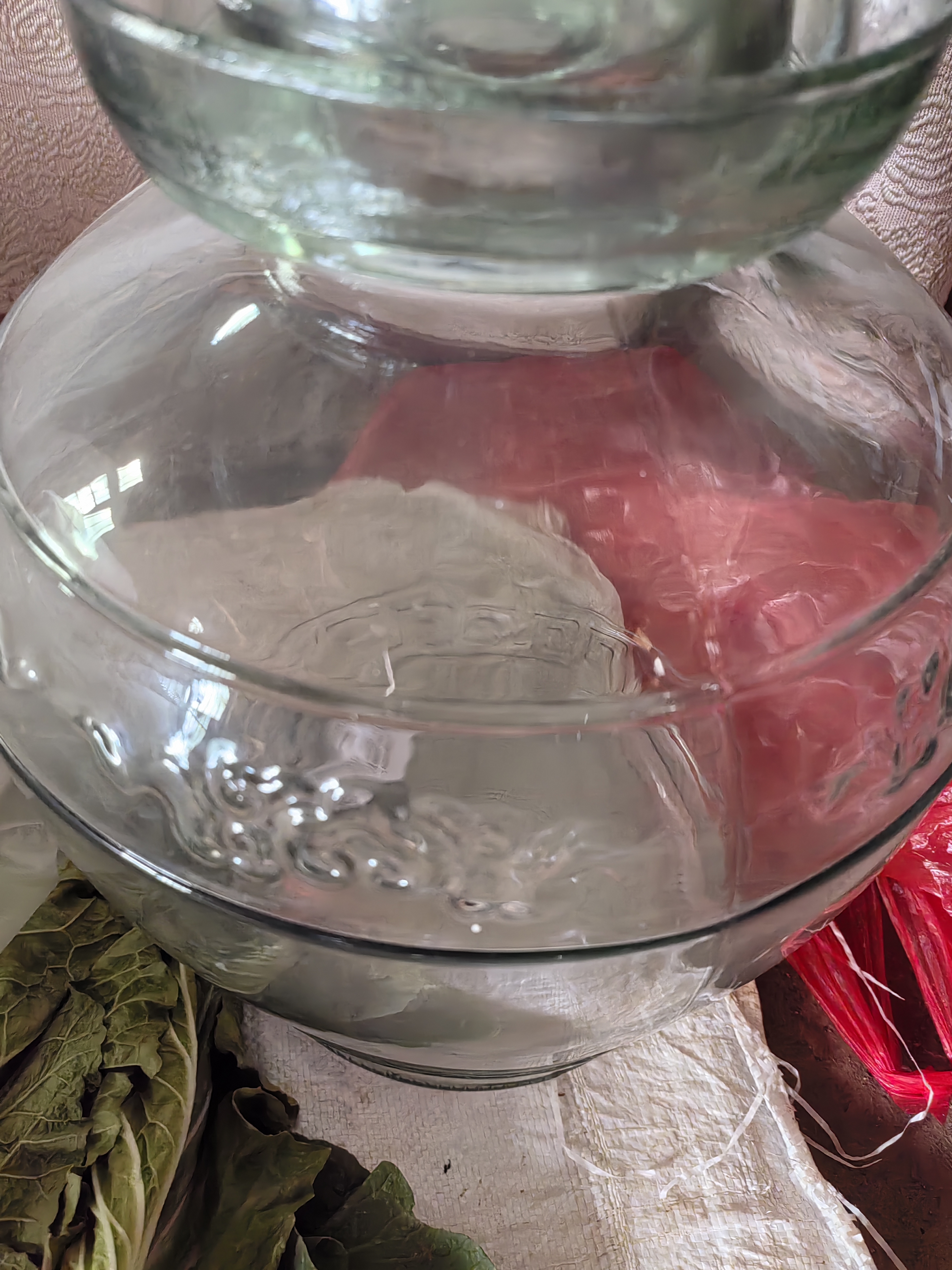 八千行泡菜坛子家用加厚密封罐透明大容量腊八蒜罐泡酒罐腌菜坛子20斤 实拍图