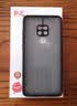 暴走 适用华为mate20手机壳 mate20手机保护套 镜头全包防摔防指纹硅胶软边撞色透明磨砂男女款 优雅黑 实拍图