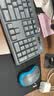 罗技（Logitech）MK275 键鼠套装 无线键鼠套装 办公键鼠套装 全尺寸 商务键鼠套装 带无线2.4G接收器 黑蓝色 实拍图