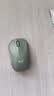 罗技（Logitech）M221 轻音鼠标 无线鼠标 办公鼠标 对称鼠标 带无线微型接收器 薄荷绿 实拍图