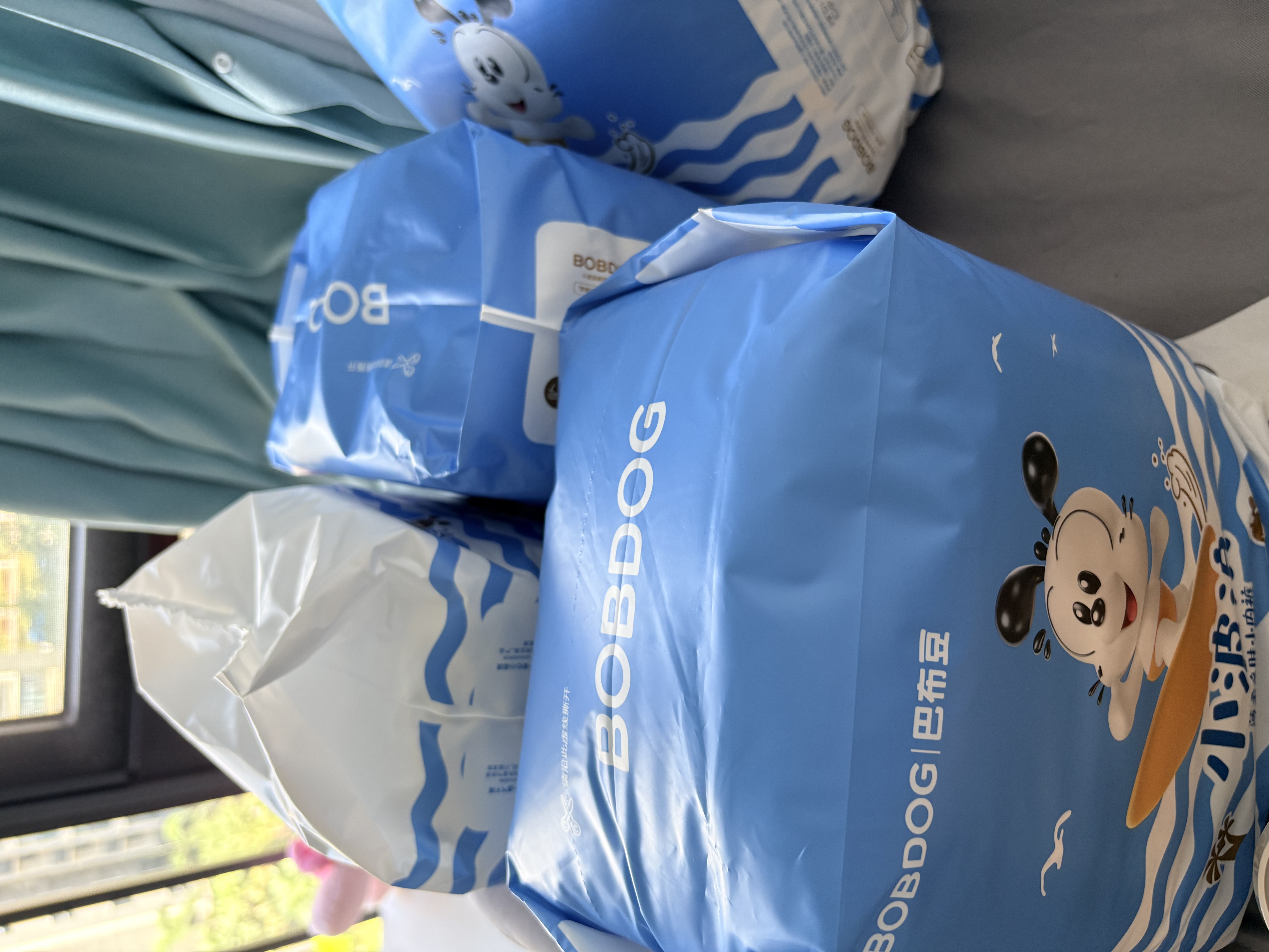 巴布豆（BOBDOG）【未检出甲酰胺】小波浪拉拉裤XXXL96片夏季超薄婴儿尿不湿透气 实拍图