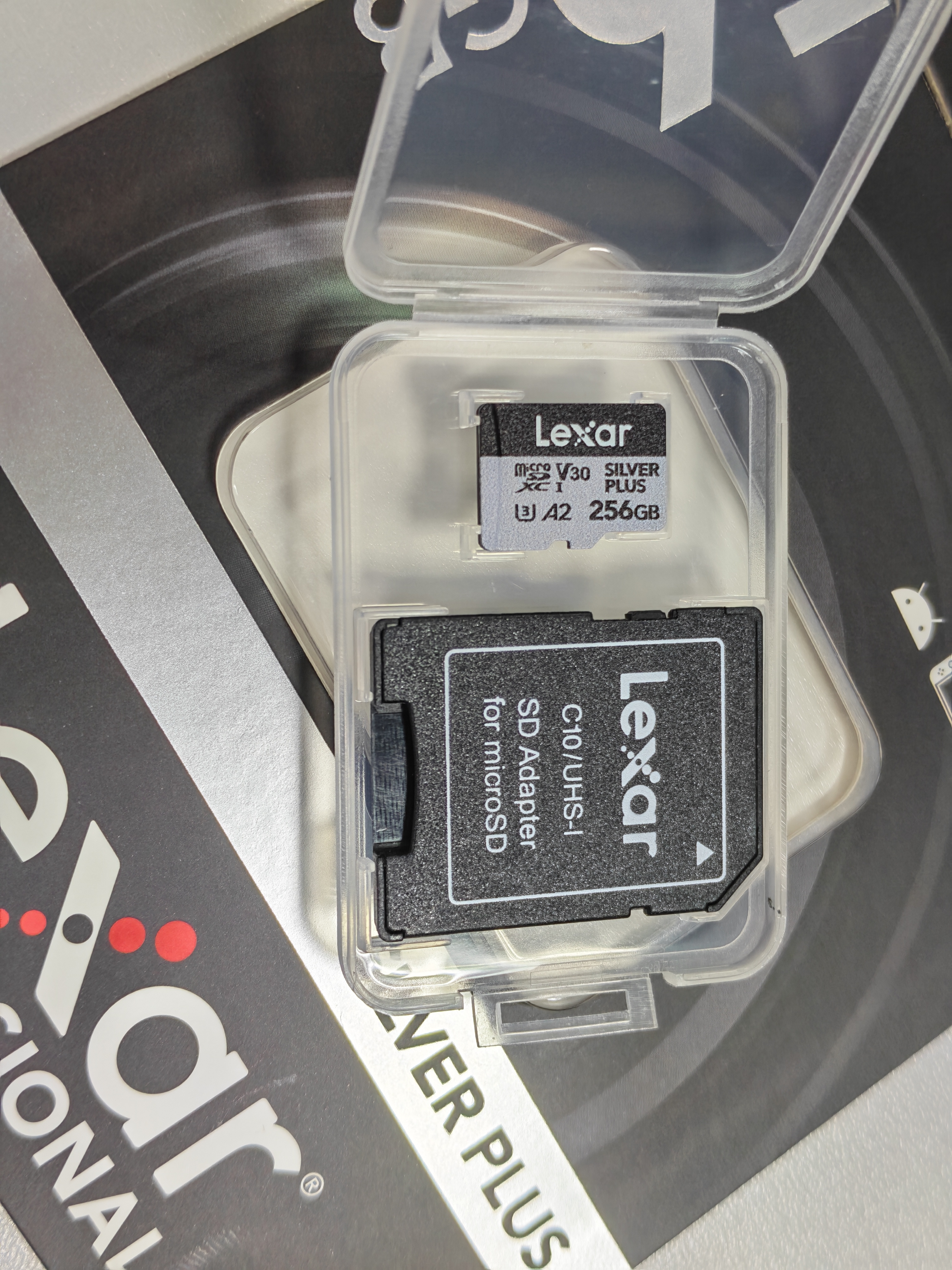 雷克沙（Lexar）256GB TF(MicroSD)存储卡 V30 4K 读205MB/s 大疆Pocket 4P官方推荐 影石Luna内存卡(SILVER PLUS) 实拍图
