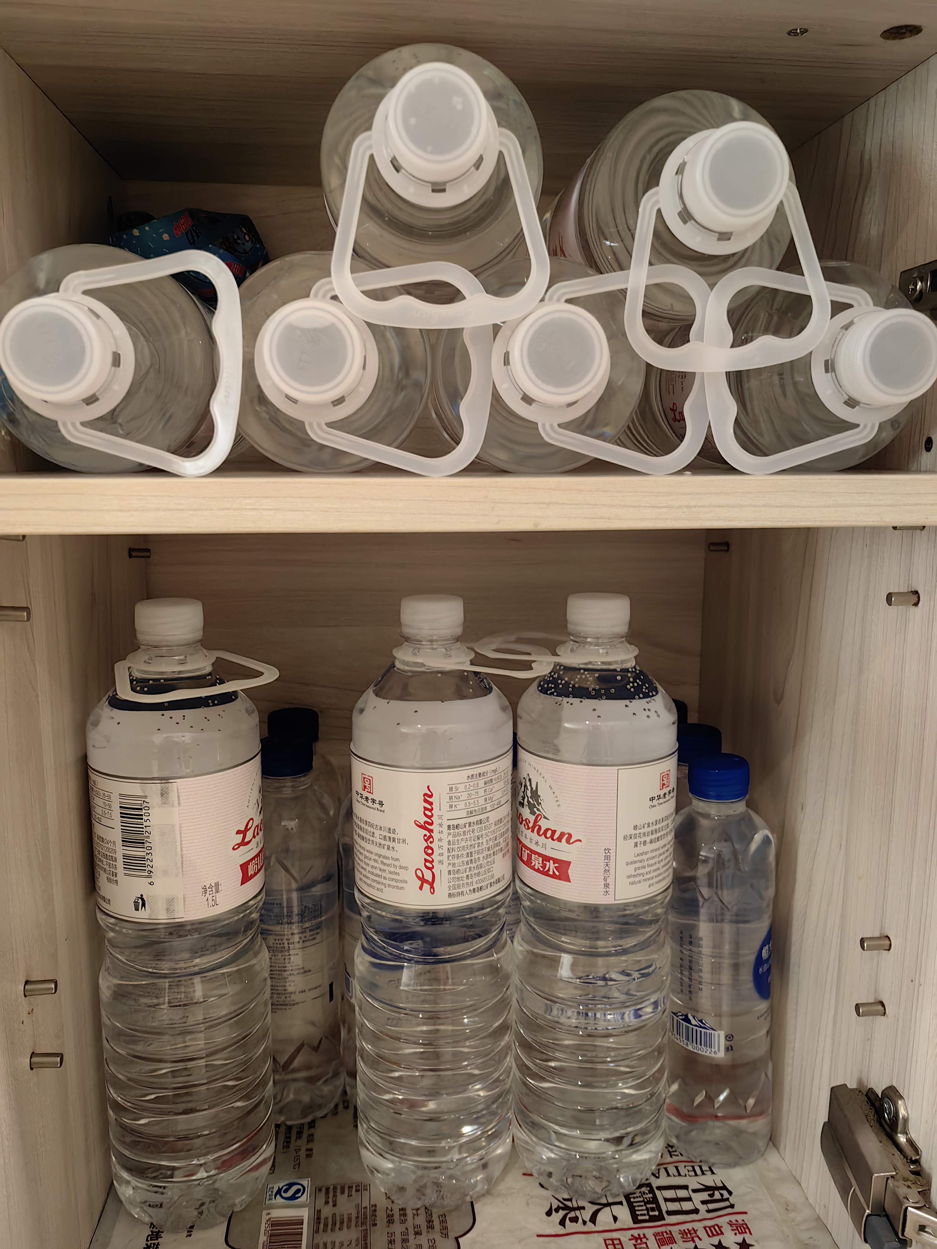 崂山  中华老字号 锶-偏硅酸型饮用天然矿泉水 1.5L*12瓶 热门商品 实拍图