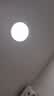 惠普精工led卧室吸顶灯三防灯超薄简约阳台厨卫过道儿童书房灯具30CM白光 实拍图