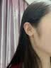 QMXDS999纯银耳钉女2026年新款养耳洞耳环睡觉免摘耳骨钉耳棒防堵针 s999足银耳钉 一对 实拍图