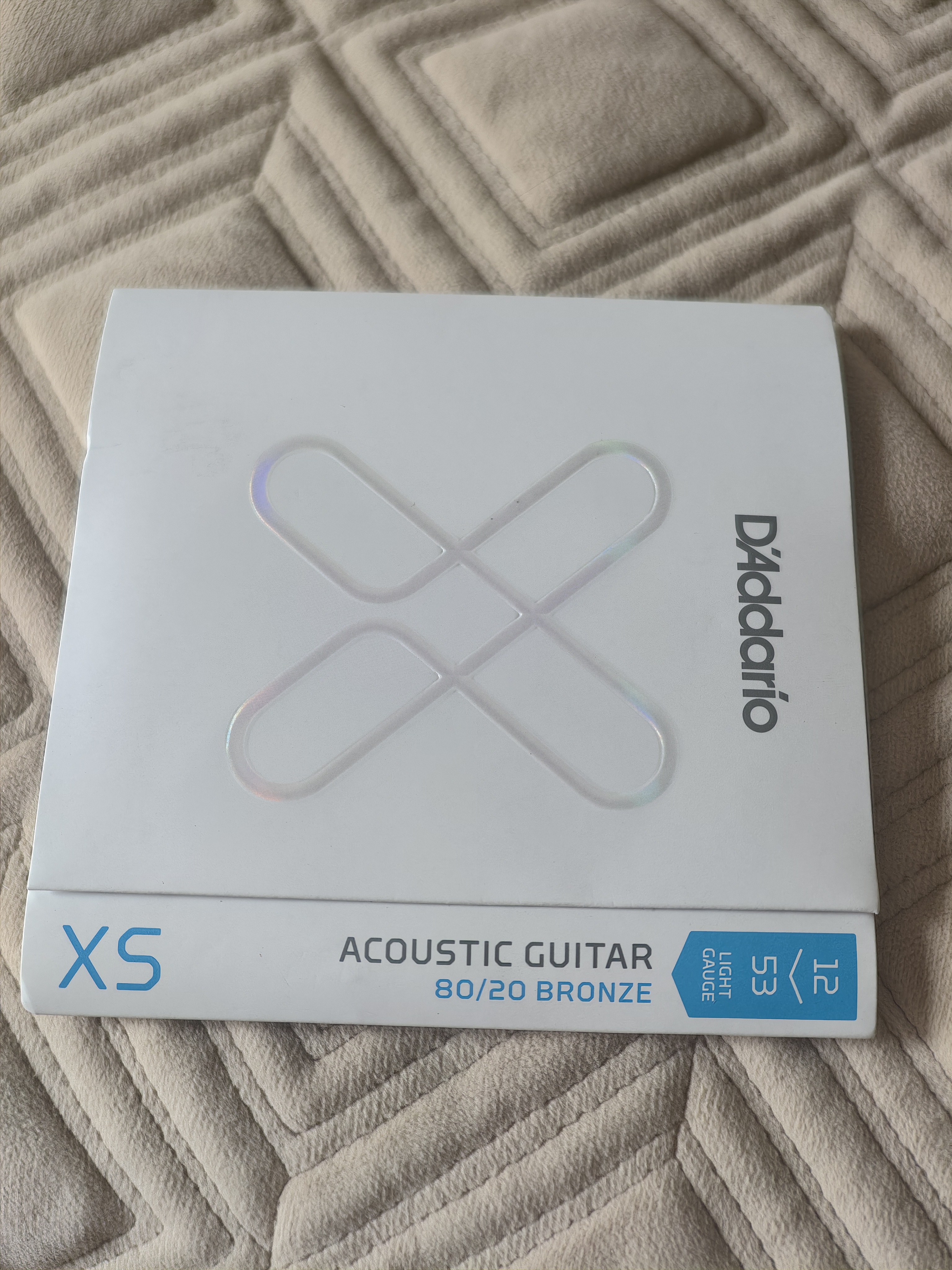 达达里奥（D'Addario）XSABR1253美国进口民谣吉他琴弦 防锈镀膜钢弦芯 适中12-53黄铜 实拍图