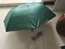 【全网爆款】手动UV折叠雨伞男女晴雨伞两用防晒遮阳黑胶伞 【新人福利】7骨 纯色随机无黑胶 实拍图